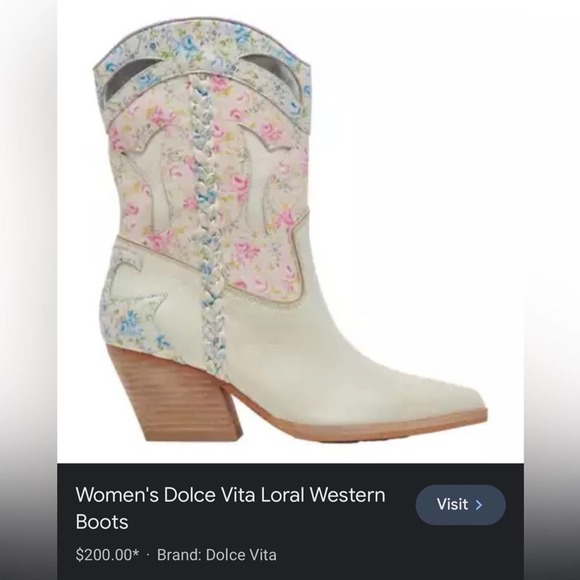 Western Boots ‘ NEW DOLCE VITA NEW Loral Womens Short - Picture 10 of 10